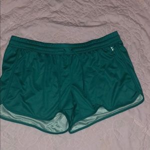 Danskin teal gym shorts